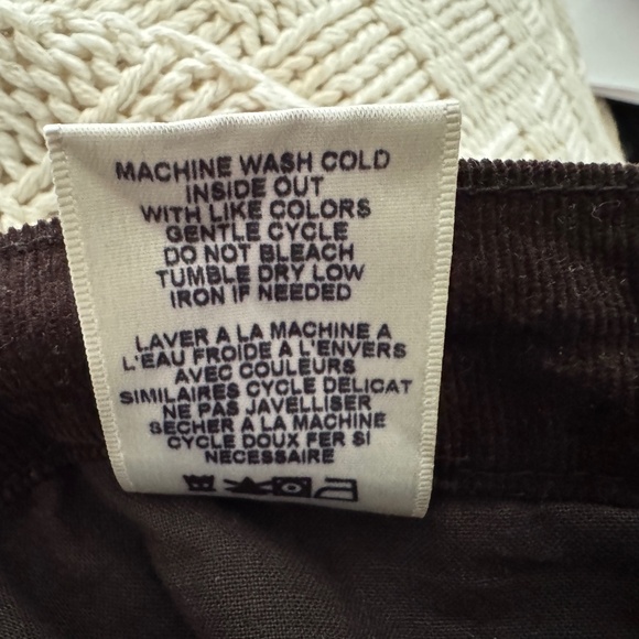 NYDJ Size 6 Petite Brown Velveteen Sara Bootcut Jeans - $51 - NWT - Picture 13 of 16